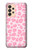 S2213 ピンクのヒョウ柄 Pink Leopard Pattern Samsung Galaxy A33 5G バックケース、フリップケース・カバー