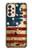 S2349 古いアメリカの国旗 Old American Flag Samsung Galaxy A33 5G バックケース、フリップケース・カバー
