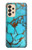 S2685 アクアターコイズ宝石グラフィックプリント Aqua Turquoise Gemstone Graphic Printed Samsung Galaxy A33 5G バックケース、フリップケース・カバー