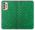 S2704 グリーンフィッシュスケールパターングラフィック Green Fish Scale Pattern Graphic Samsung Galaxy A33 5G バックケース、フリップケース・カバー