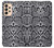S2855 ラトルスネークスキン グラフィックプリント White Rattle Snake Skin Graphic Printed Samsung Galaxy A33 5G バックケース、フリップケース・カバー