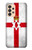 S2972 北アイルランドサッカー Northern Ireland Football Soccer Flag Samsung Galaxy A33 5G バックケース、フリップケース・カバー