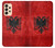 S2982 アルバニアサッカー Albania Football Soccer Red Flag Samsung Galaxy A33 5G バックケース、フリップケース・カバー