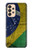 S3297 ブラジルの旗ビンテージフットボールのグラフィック Brazil Flag Vintage Football Graphic Samsung Galaxy A33 5G バックケース、フリップケース・カバー