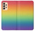 S3698 LGBTグラデーションプライドフラグ LGBT Gradient Pride Flag Samsung Galaxy A33 5G バックケース、フリップケース・カバー