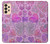 S3710 ピンクのラブハート Pink Love Heart Samsung Galaxy A33 5G バックケース、フリップケース・カバー