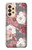 S3716 バラの花柄 Rose Floral Pattern Samsung Galaxy A33 5G バックケース、フリップケース・カバー