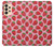 S3719 いちご柄 Strawberry Pattern Samsung Galaxy A33 5G バックケース、フリップケース・カバー