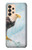 S3843 白頭ワシと氷 Bald Eagle On Ice Samsung Galaxy A33 5G バックケース、フリップケース・カバー