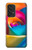 S1671 虹色のバラ Rainbow Colorful Rose Samsung Galaxy A53 5G バックケース、フリップケース・カバー