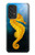 S2444 タツノオトシゴ 深い青色の海 Seahorse Underwater World Samsung Galaxy A53 5G バックケース、フリップケース・カバー