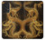 S2804 ゴールドドラゴンプリント Chinese Gold Dragon Printed Samsung Galaxy A53 5G バックケース、フリップケース・カバー