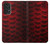 S2879 レッドアロワナのスケール Red Arowana Fish Scale Samsung Galaxy A53 5G バックケース、フリップケース・カバー