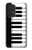 S3078 黒と白のピアノキーボード Black and White Piano Keyboard Samsung Galaxy A53 5G バックケース、フリップケース・カバー
