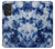 S3439 インディゴタイダイ Fabric Indigo Tie Dye Samsung Galaxy A53 5G バックケース、フリップケース・カバー