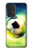 S3844 輝くサッカー サッカーボール Glowing Football Soccer Ball Samsung Galaxy A53 5G バックケース、フリップケース・カバー