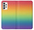 S3698 LGBTグラデーションプライドフラグ LGBT Gradient Pride Flag Samsung Galaxy A73 5G バックケース、フリップケース・カバー