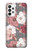 S3716 バラの花柄 Rose Floral Pattern Samsung Galaxy A73 5G バックケース、フリップケース・カバー
