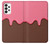 S3754 ストロベリーアイスクリームコーン Strawberry Ice Cream Cone Samsung Galaxy A73 5G バックケース、フリップケース・カバー