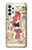 S3820 ヴィンテージ騎乗位ファッション紙人形 Vintage Cowgirl Fashion Paper Doll Samsung Galaxy A73 5G バックケース、フリップケース・カバー