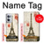S2108 エッフェル塔パリポストカード Eiffel Tower Paris Postcard OnePlus Nord CE 2 5G バックケース、フリップケース・カバー