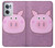 S3269 豚の漫画 Pig Cartoon OnePlus Nord CE 2 5G バックケース、フリップケース・カバー