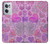 S3710 ピンクのラブハート Pink Love Heart OnePlus Nord CE 2 5G バックケース、フリップケース・カバー