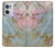 S3717 ローズゴールドブルーパステル大理石グラフィックプリント Rose Gold Blue Pastel Marble Graphic Printed OnePlus Nord CE 2 5G バックケース、フリップケース・カバー