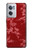 S3817 赤い花の桜のパターン Red Floral Cherry blossom Pattern OnePlus Nord CE 2 5G バックケース、フリップケース・カバー
