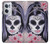 S3821 シュガースカルスチームパンクガールゴシック Sugar Skull Steam Punk Girl Gothic OnePlus Nord CE 2 5G バックケース、フリップケース・カバー