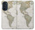 S0604 世界地図 World Map Motorola Edge 30 Pro バックケース、フリップケース・カバー