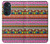 S2292 アステカ部族のパターン Aztec Tribal Pattern Motorola Edge 30 Pro バックケース、フリップケース・カバー