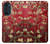 S2414 赤開花アーモンドの木 フィンセント・ファン・ゴッホ Red Blossoming Almond Tree Van Gogh Motorola Edge 30 Pro バックケース、フリップケース・カバー