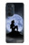S2668 マーメイドシルエット月の夜 Mermaid Silhouette Moon Night Motorola Edge 30 Pro バックケース、フリップケース・カバー