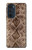 S2875 ラトルスネークスキン グラフィックプリント Rattle Snake Skin Graphic Printed Motorola Edge 30 Pro バックケース、フリップケース・カバー