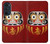 S3023 ダルマ Japan Good Luck Daruma Doll Motorola Edge 30 Pro バックケース、フリップケース・カバー