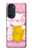 S3025 招き猫 Pink Maneki Neko Lucky Cat Motorola Edge 30 Pro バックケース、フリップケース・カバー