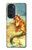 S3184 リトルマーメイドの絵画 Little Mermaid Painting Motorola Edge 30 Pro バックケース、フリップケース・カバー
