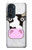 S3257 牛の漫画 Cow Cartoon Motorola Edge 30 Pro バックケース、フリップケース・カバー