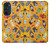 S3275 かわいいハロウィーンの漫画のパターン Cute Halloween Cartoon Pattern Motorola Edge 30 Pro バックケース、フリップケース・カバー