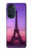S3447 エッフェルパリの夕日 Eiffel Paris Sunset Motorola Edge 30 Pro バックケース、フリップケース・カバー