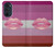 S3473 LGBTレズビアン旗 LGBT Lesbian Flag Motorola Edge 30 Pro バックケース、フリップケース・カバー