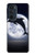 S3510 ドルフィン Dolphin Moon Night Motorola Edge 30 Pro バックケース、フリップケース・カバー