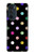 S3532 カラフルな水玉 Colorful Polka Dot Motorola Edge 30 Pro バックケース、フリップケース・カバー