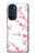 S3707 ピンクの桜の春の花 Pink Cherry Blossom Spring Flower Motorola Edge 30 Pro バックケース、フリップケース・カバー