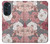 S3716 バラの花柄 Rose Floral Pattern Motorola Edge 30 Pro バックケース、フリップケース・カバー