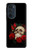 S3753 ダークゴシックゴススカルローズ Dark Gothic Goth Skull Roses Motorola Edge 30 Pro バックケース、フリップケース・カバー