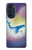 S3802 夢のクジラ パステルファンタジー Dream Whale Pastel Fantasy Motorola Edge 30 Pro バックケース、フリップケース・カバー