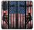 S3803 電気技師ラインマンアメリカ国旗 Electrician Lineman American Flag Motorola Edge 30 Pro バックケース、フリップケース・カバー