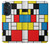 S3814 ピエトモンドリアン線画作曲 Piet Mondrian Line Art Composition Motorola Edge 30 Pro バックケース、フリップケース・カバー
